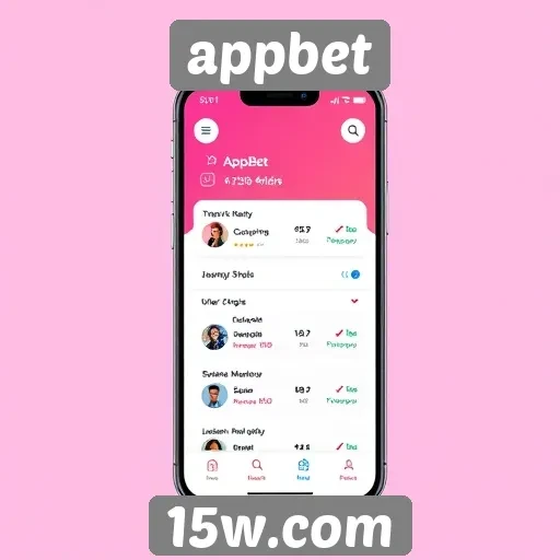 Interface do Appbet é amigável e intuitiva